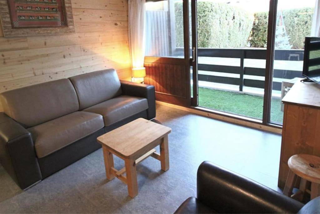 Studio Avec Coin Montagne Au Pied Des Pistes Megeve Bagian luar foto